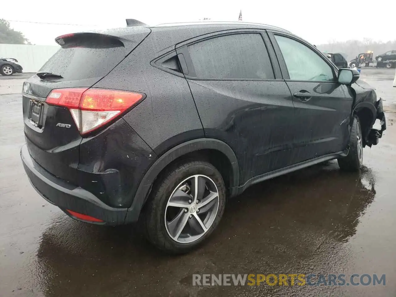 3 Photograph of a damaged car 3CZRU6H51NM763822 HONDA HR-V 2022