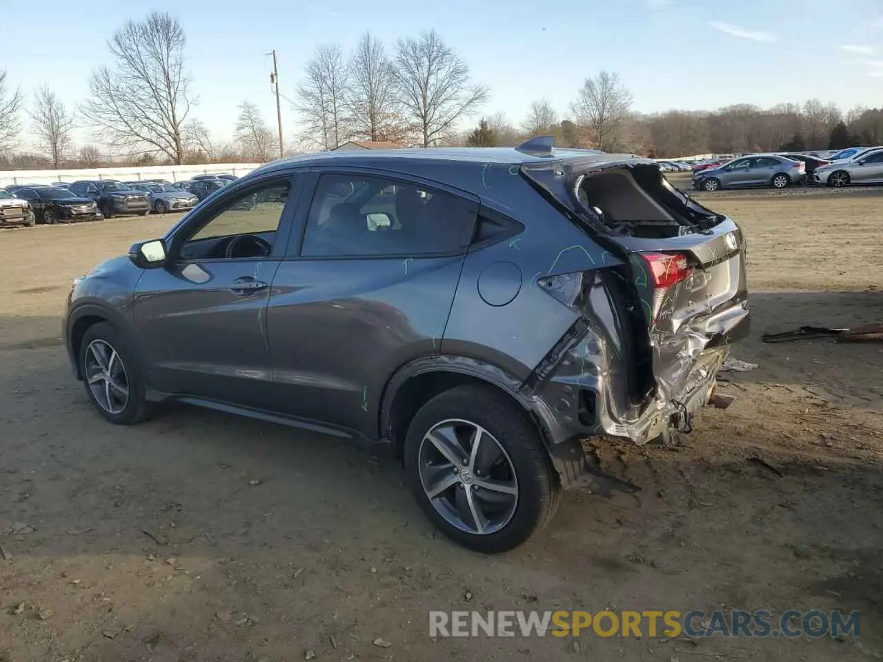 2 Photograph of a damaged car 3CZRU6H51NM775288 HONDA HR-V 2022