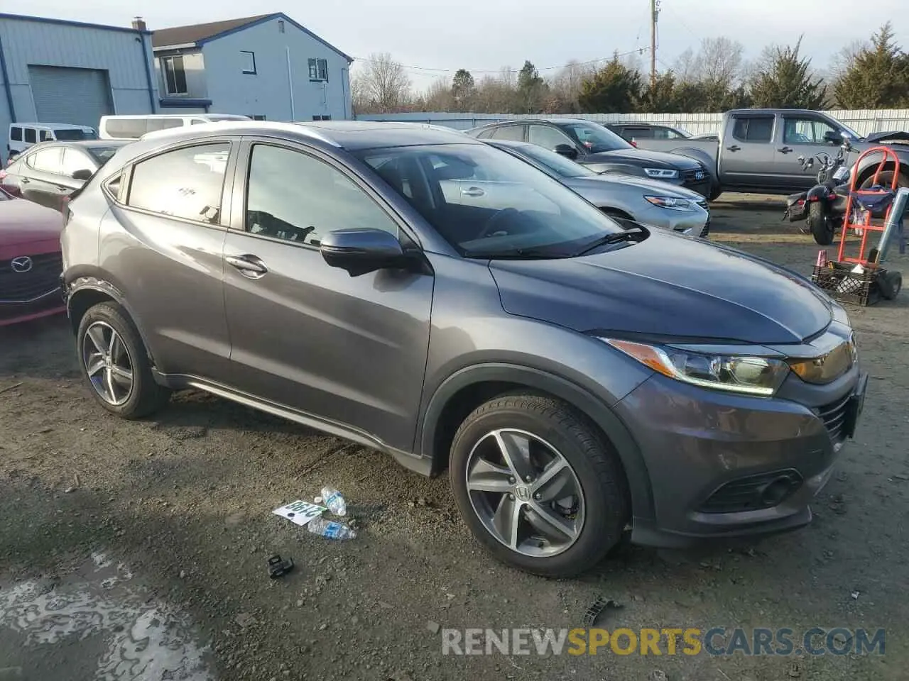 4 Photograph of a damaged car 3CZRU6H51NM775288 HONDA HR-V 2022