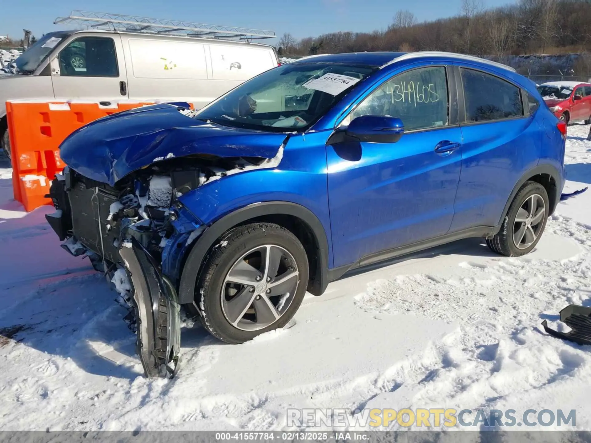 2 Photograph of a damaged car 3CZRU6H52NM736130 HONDA HR-V 2022