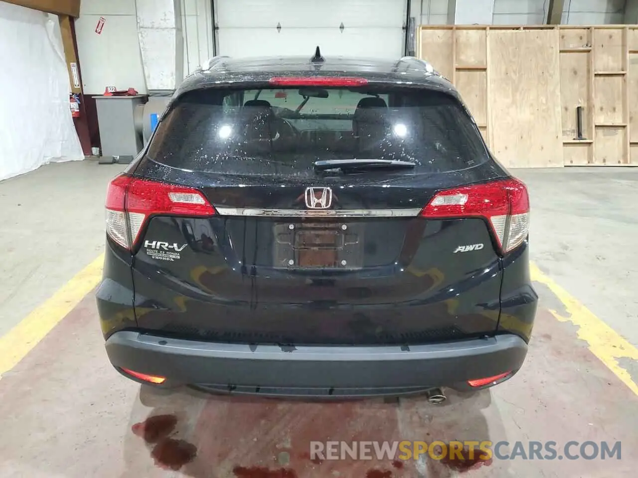 6 Photograph of a damaged car 3CZRU6H52NM736631 HONDA HR-V 2022