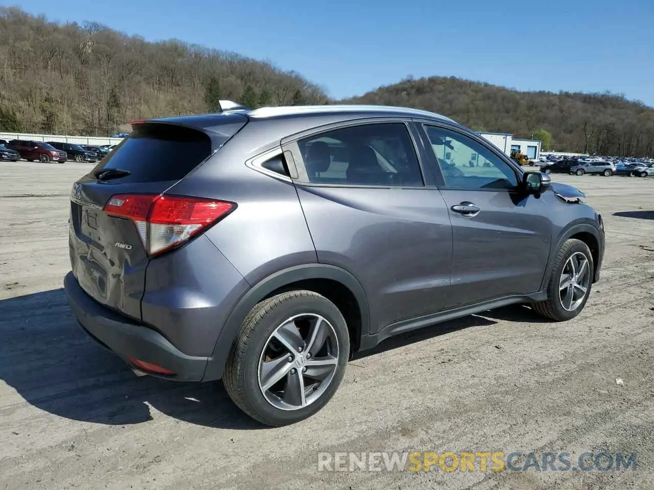 3 Photograph of a damaged car 3CZRU6H52NM758726 HONDA HR-V 2022