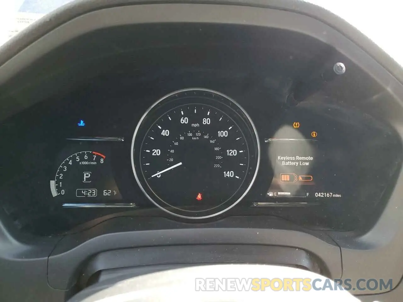 9 Photograph of a damaged car 3CZRU6H52NM758726 HONDA HR-V 2022