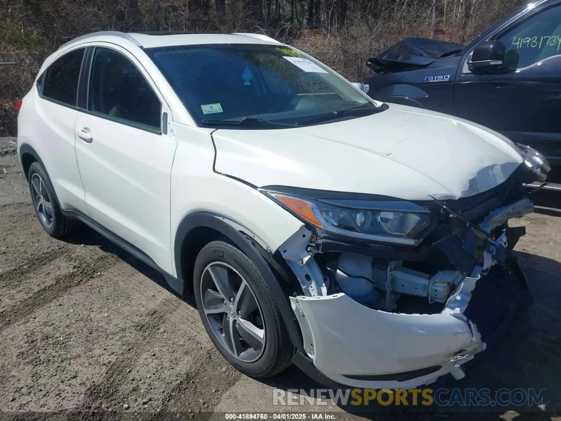 1 Photograph of a damaged car 3CZRU6H53NM729087 HONDA HR-V 2022