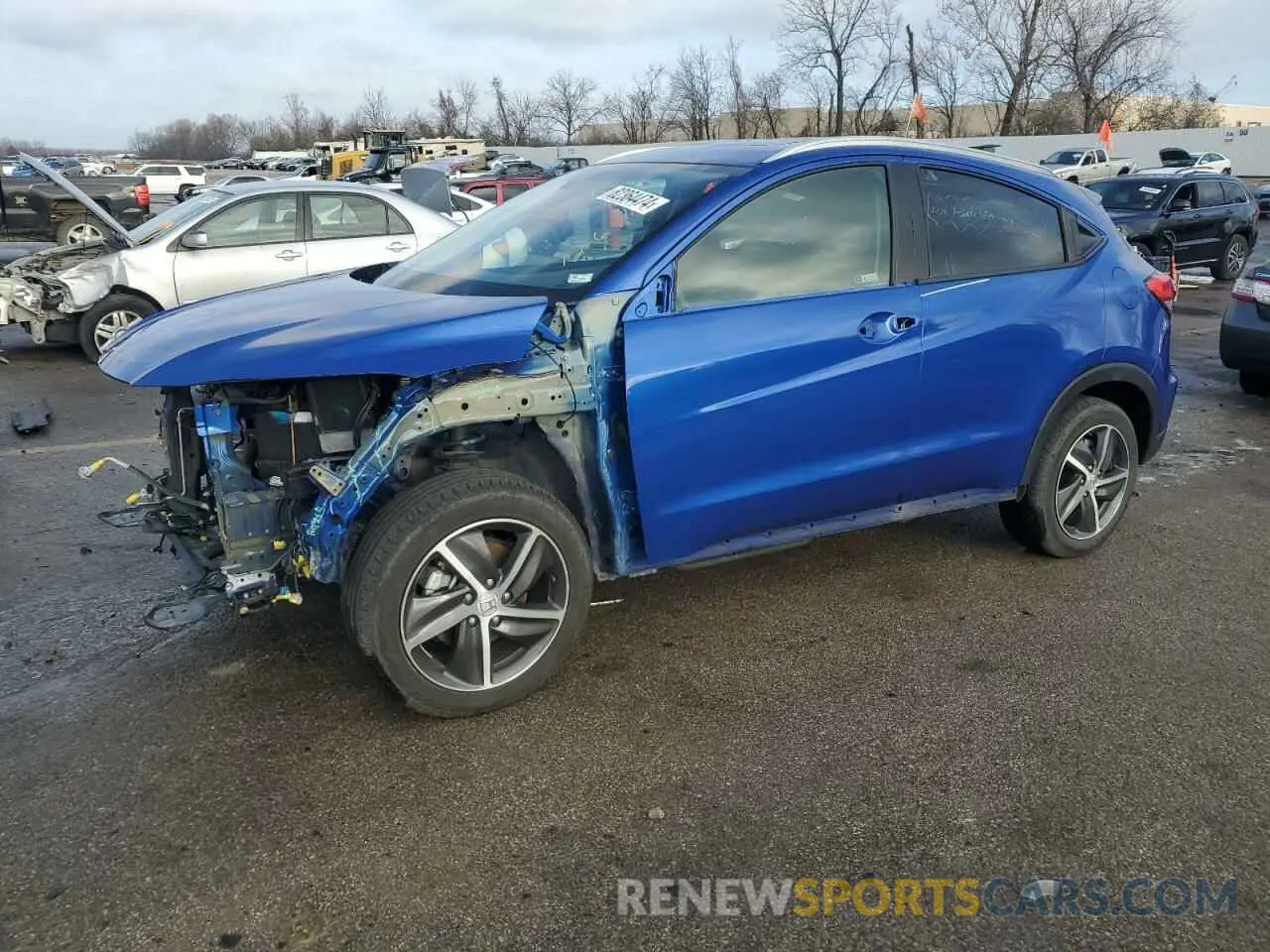 1 Photograph of a damaged car 3CZRU6H53NM748108 HONDA HR-V 2022