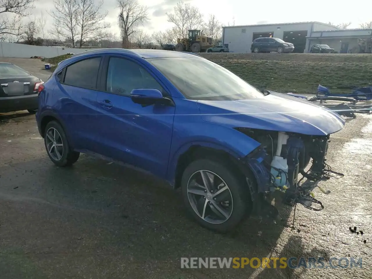 4 Photograph of a damaged car 3CZRU6H53NM748108 HONDA HR-V 2022