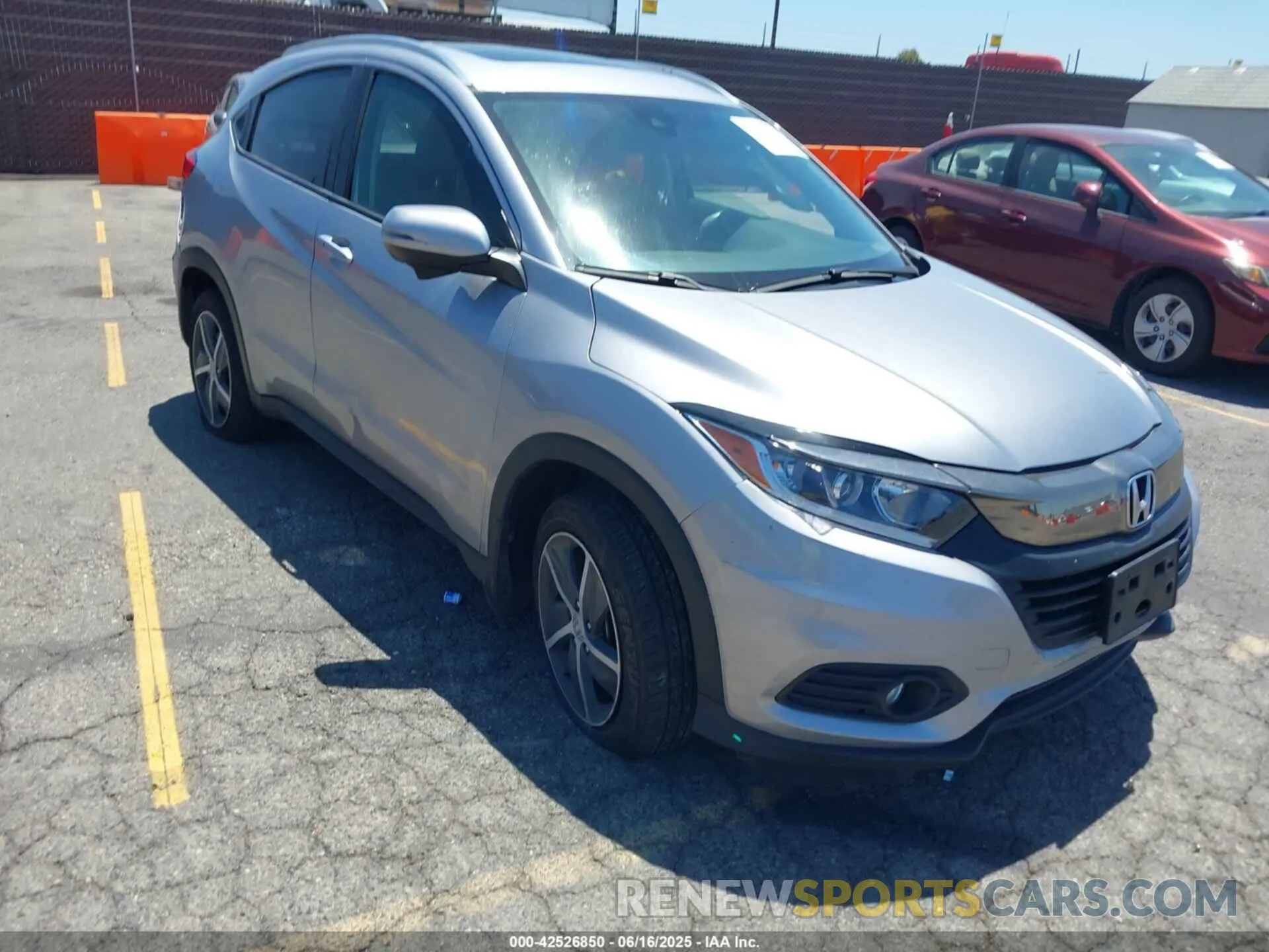 1 Photograph of a damaged car 3CZRU6H53NM773722 HONDA HR-V 2022