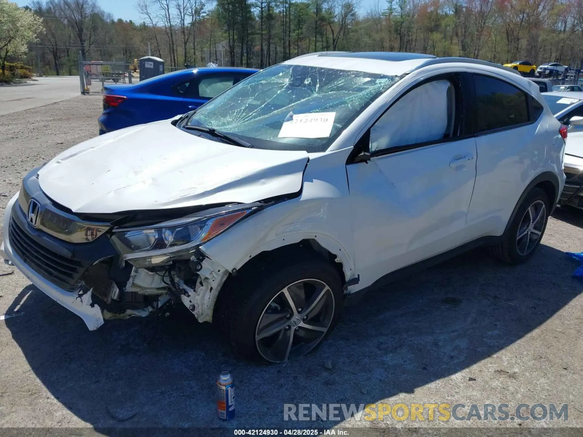 2 Photograph of a damaged car 3CZRU6H54NM742026 HONDA HR-V 2022