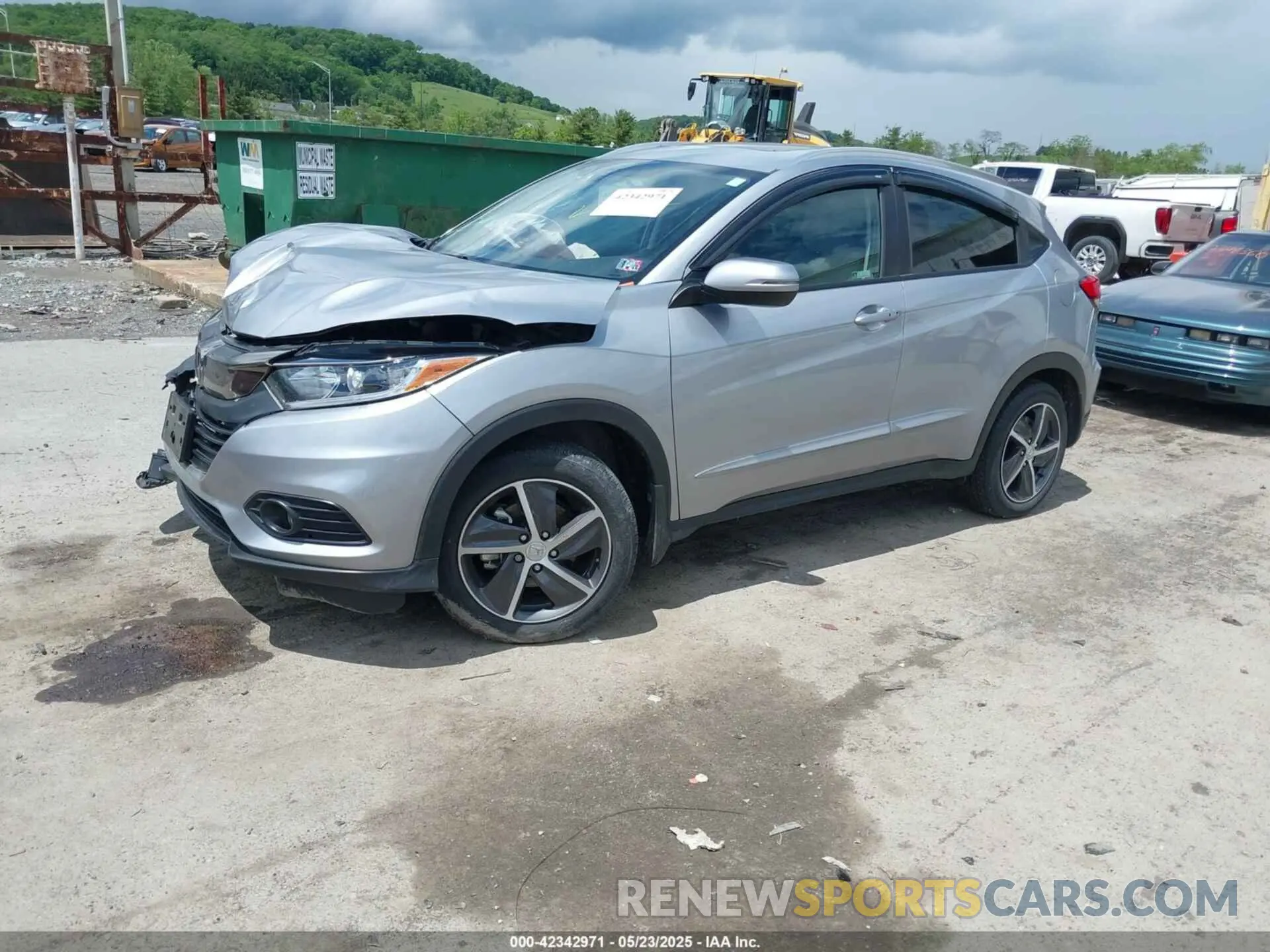 2 Photograph of a damaged car 3CZRU6H54NM752152 HONDA HR-V 2022