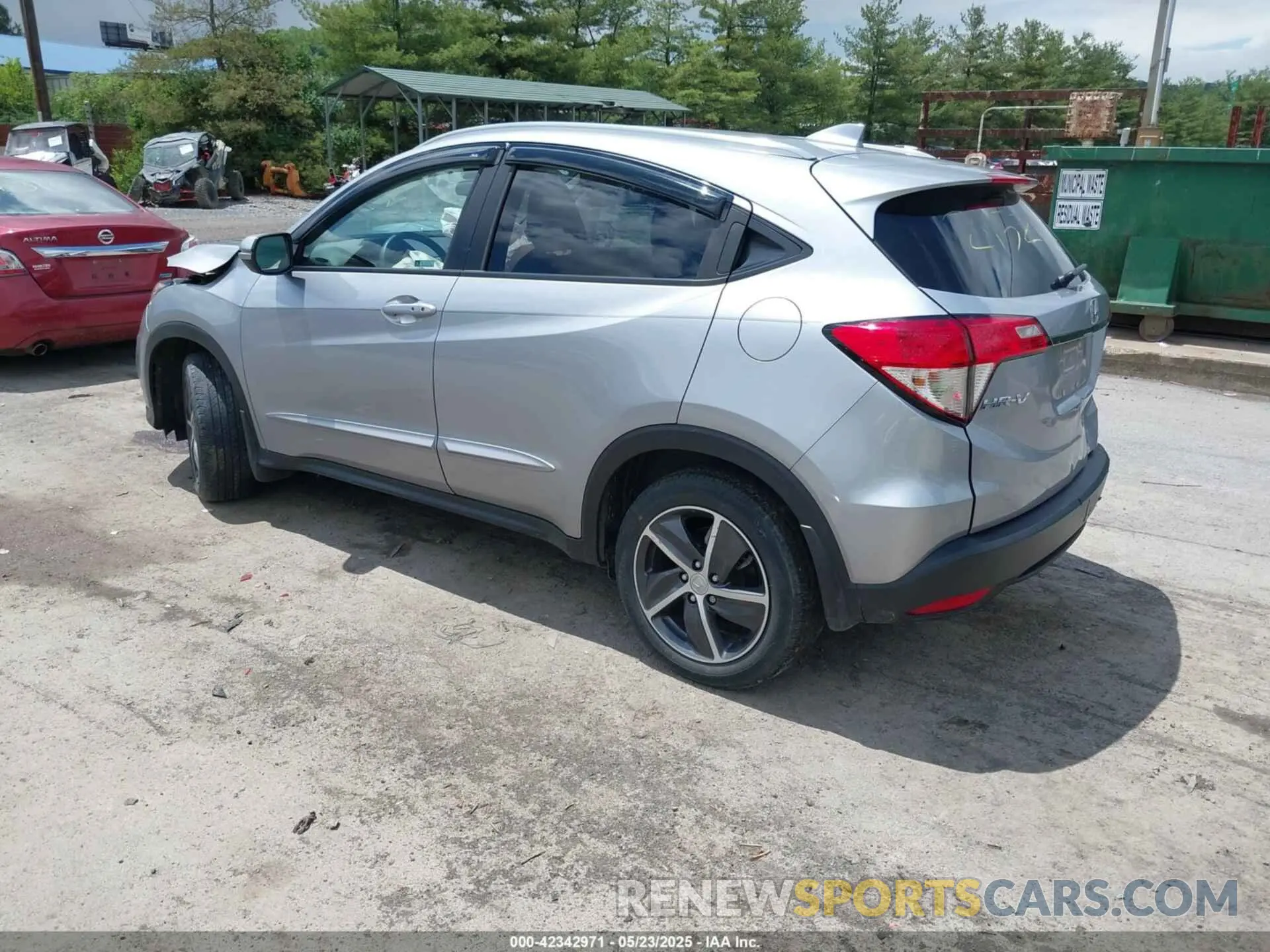 3 Photograph of a damaged car 3CZRU6H54NM752152 HONDA HR-V 2022