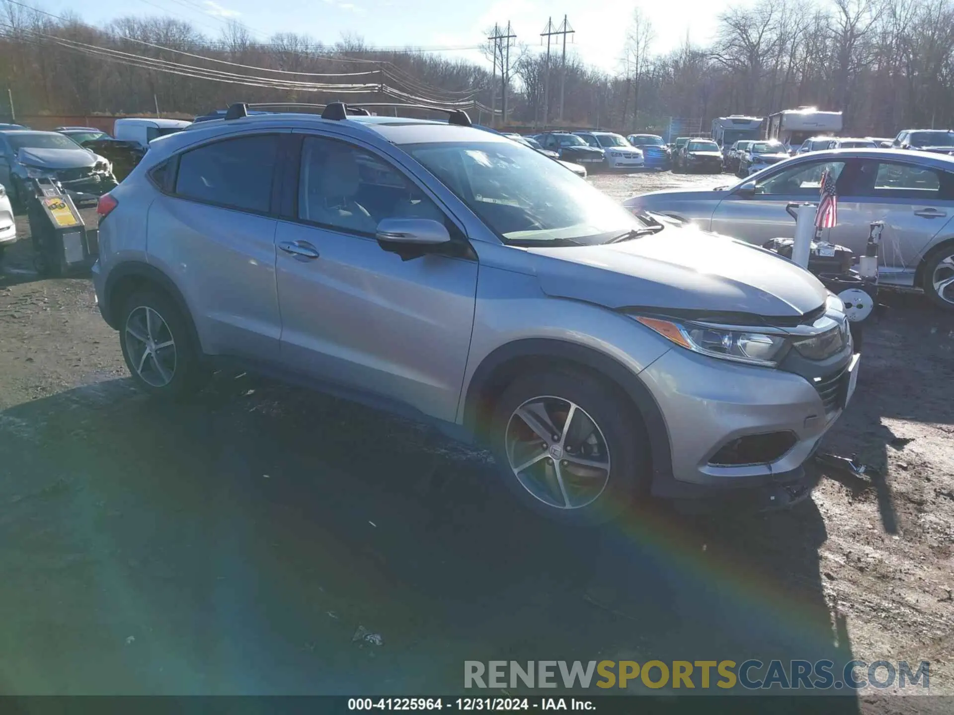 1 Photograph of a damaged car 3CZRU6H55NM714901 HONDA HR-V 2022