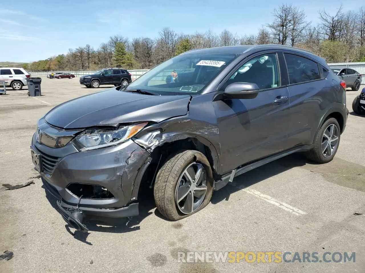 1 Photograph of a damaged car 3CZRU6H55NM737532 HONDA HR-V 2022