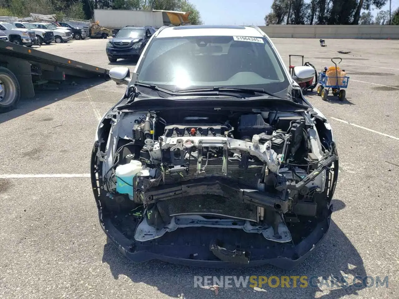5 Photograph of a damaged car 3CZRU6H55NM752595 HONDA HR-V 2022