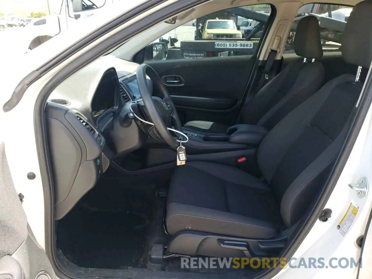7 Photograph of a damaged car 3CZRU6H55NM752595 HONDA HR-V 2022