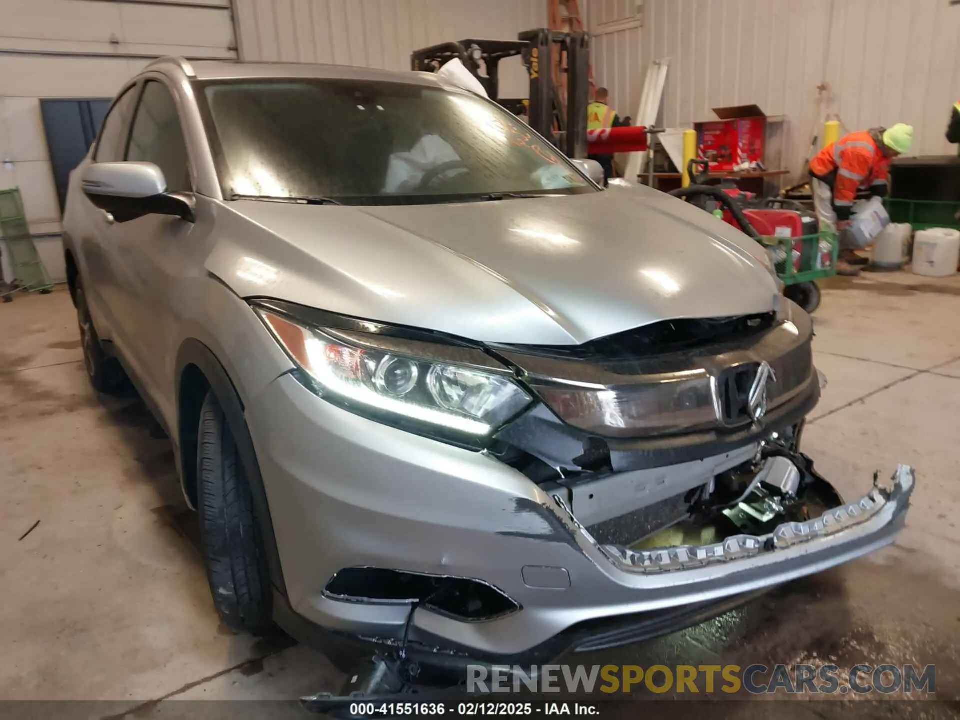 1 Photograph of a damaged car 3CZRU6H56NM774699 HONDA HR-V 2022