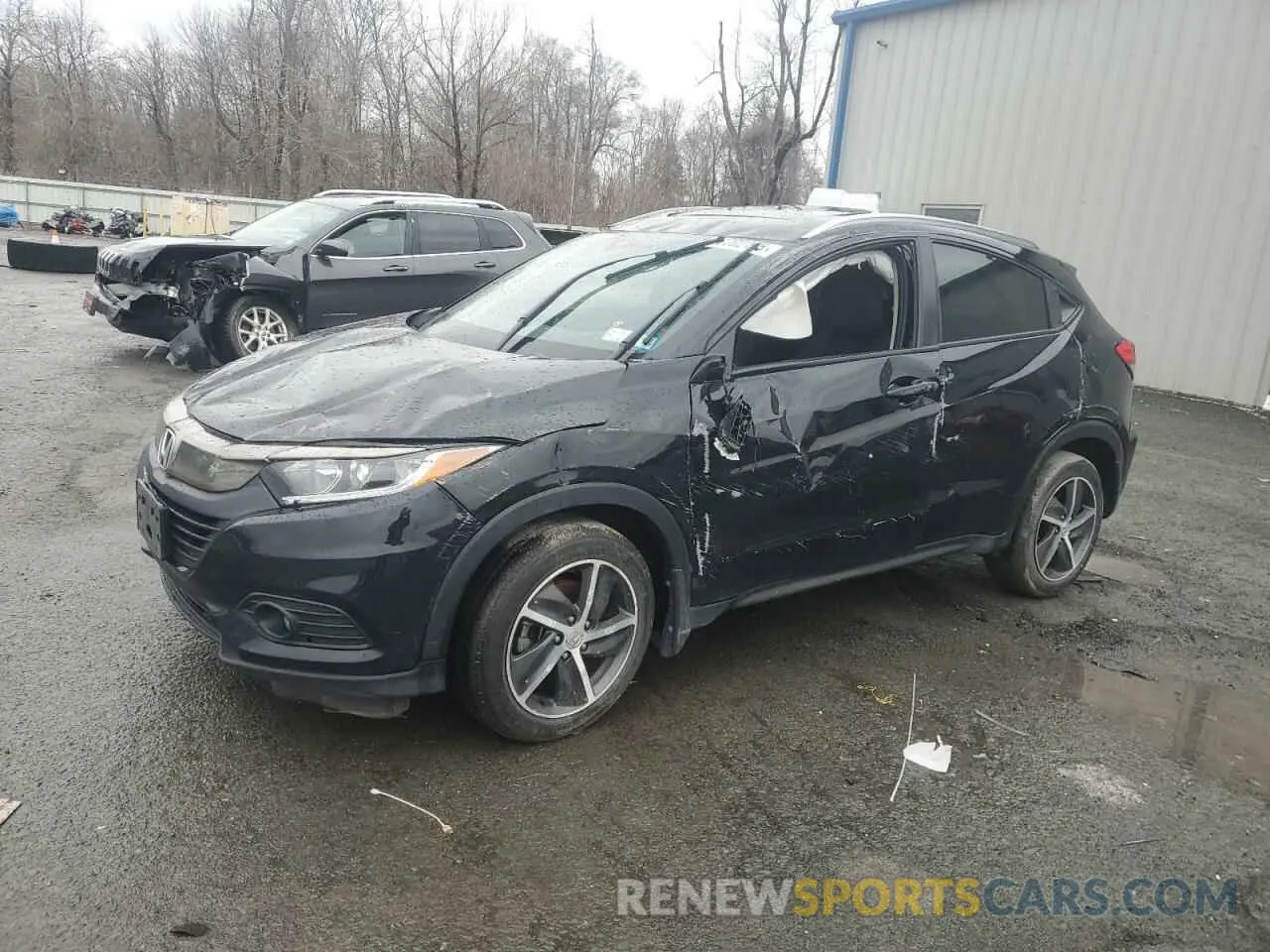 1 Photograph of a damaged car 3CZRU6H57NM706203 HONDA HR-V 2022