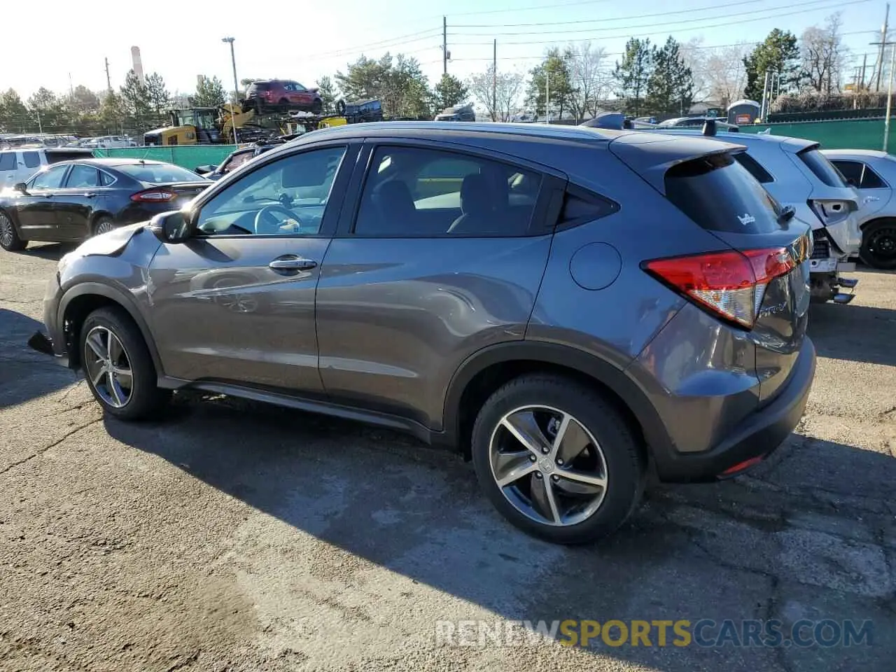 2 Photograph of a damaged car 3CZRU6H57NM733675 HONDA HR-V 2022