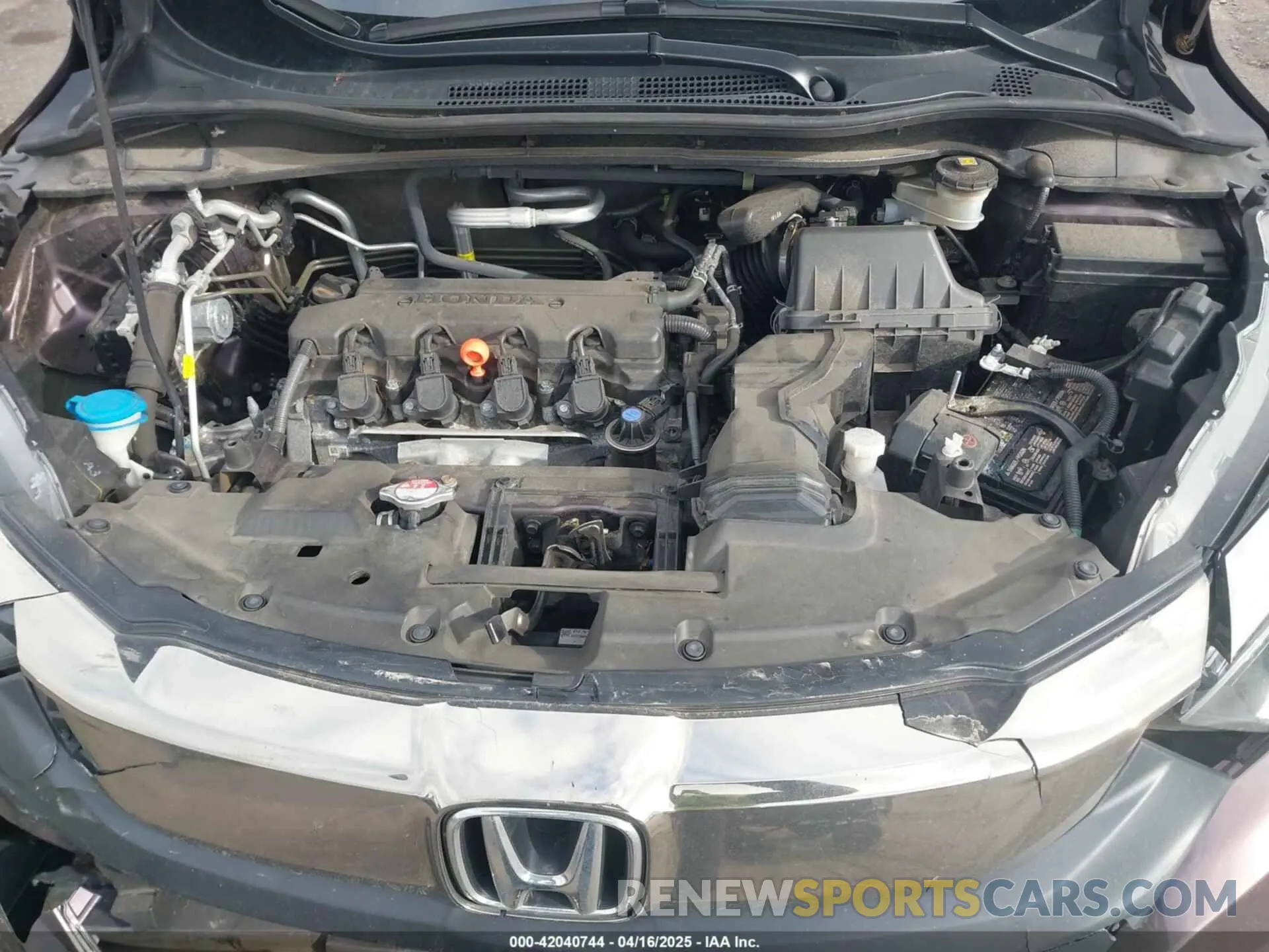10 Photograph of a damaged car 3CZRU6H57NM741954 HONDA HR-V 2022