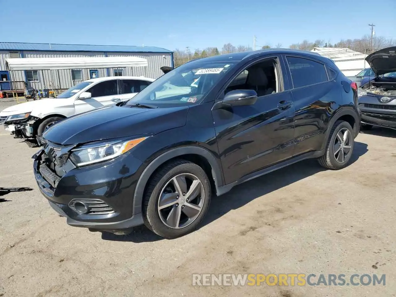 1 Photograph of a damaged car 3CZRU6H57NM763789 HONDA HR-V 2022
