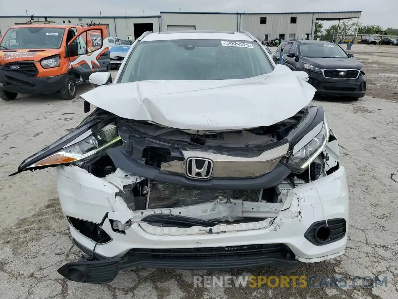 5 Photograph of a damaged car 3CZRU6H58NM702953 HONDA HR-V 2022