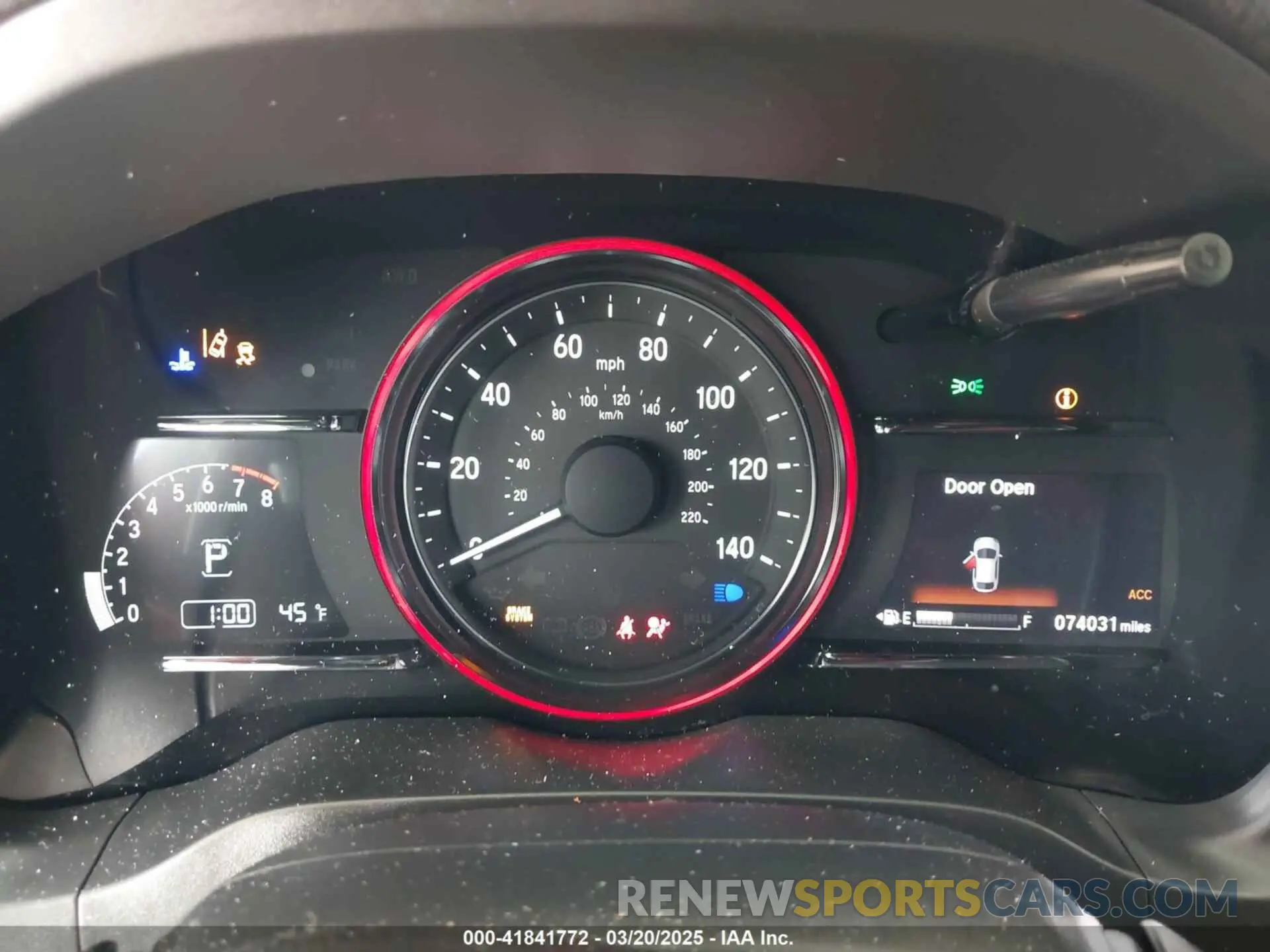 7 Photograph of a damaged car 3CZRU6H58NM705142 HONDA HR-V 2022