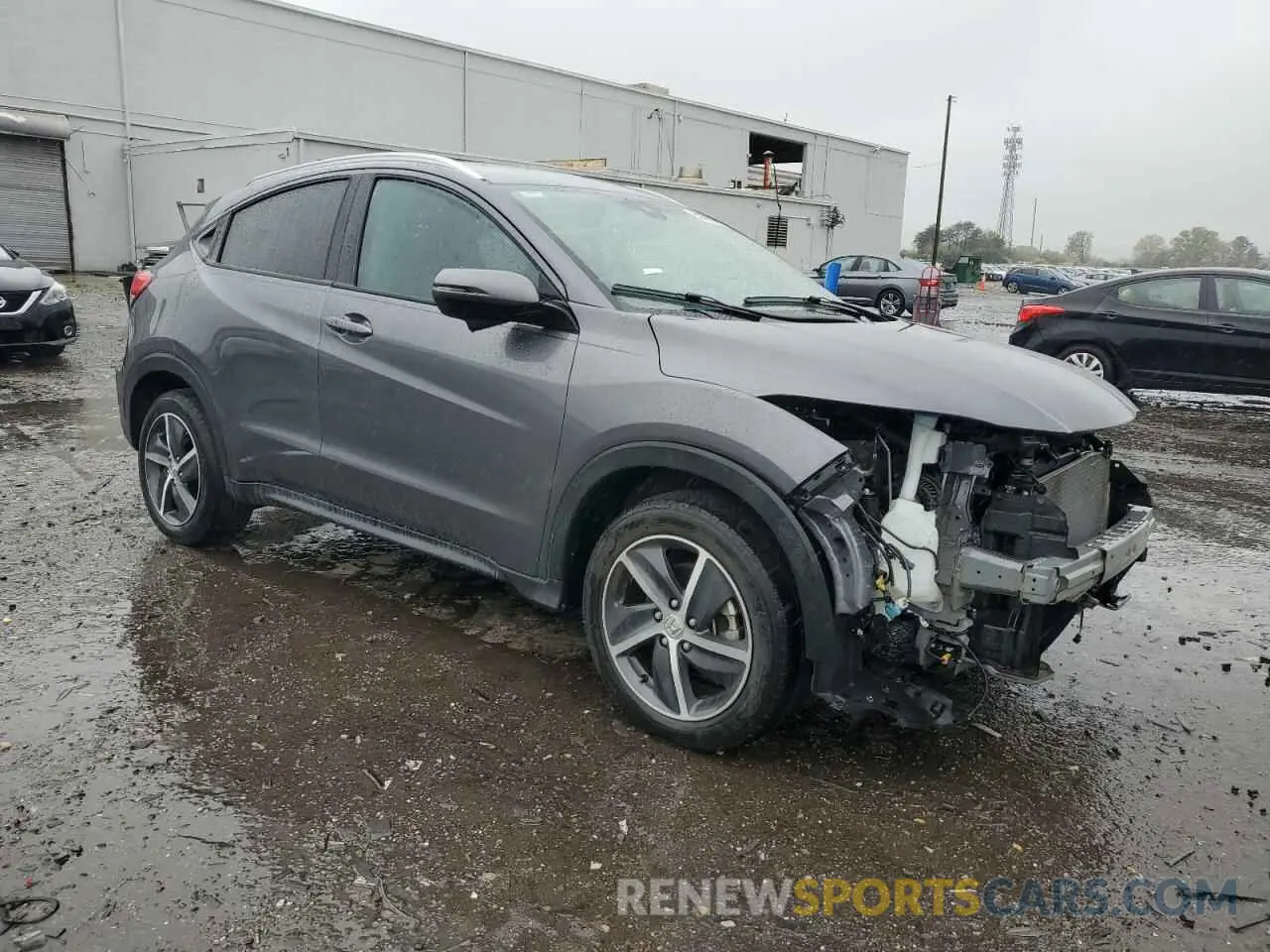 4 Photograph of a damaged car 3CZRU6H58NM772565 HONDA HR-V 2022