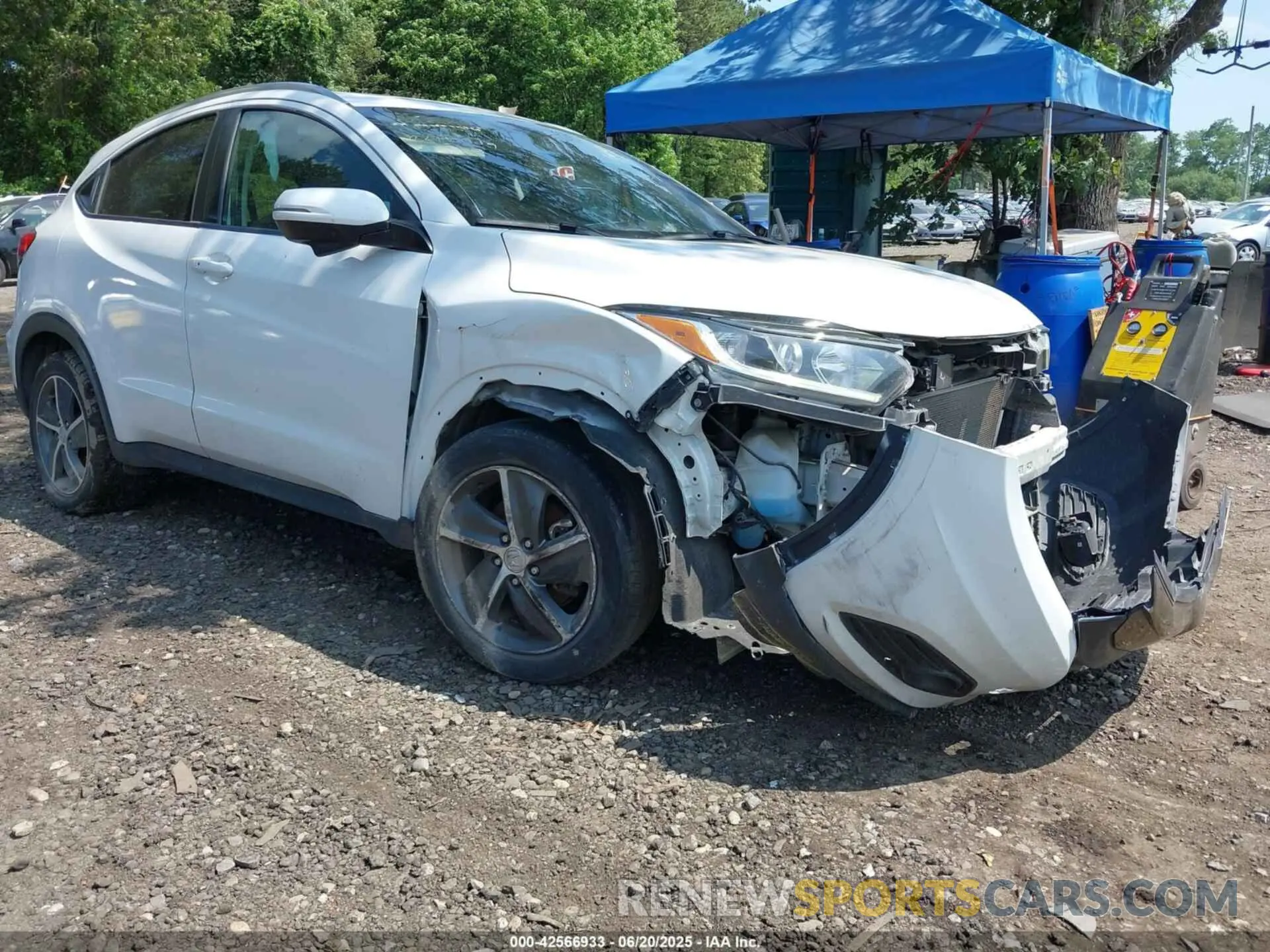 1 Photograph of a damaged car 3CZRU6H59NM730339 HONDA HR-V 2022