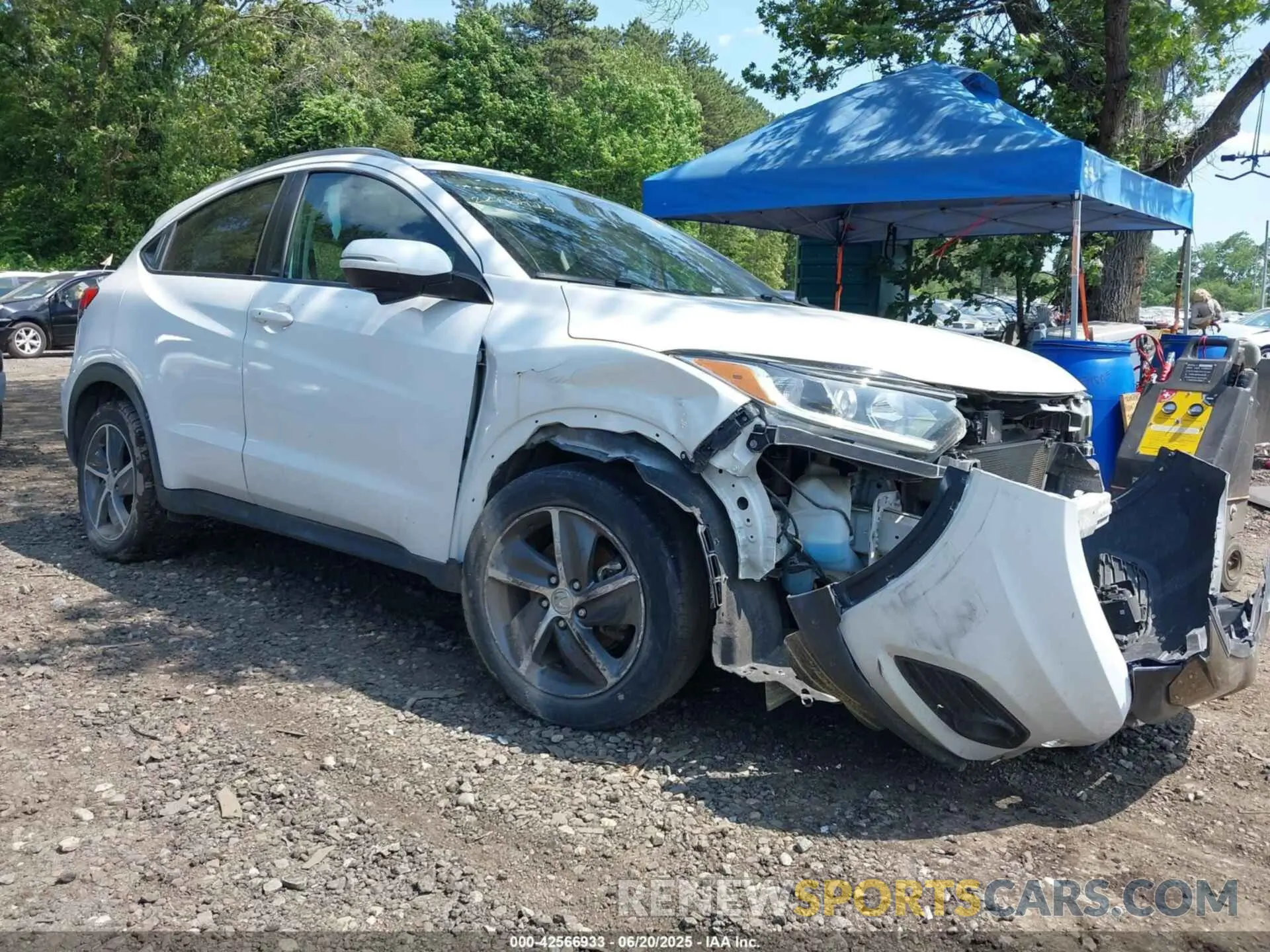 6 Photograph of a damaged car 3CZRU6H59NM730339 HONDA HR-V 2022