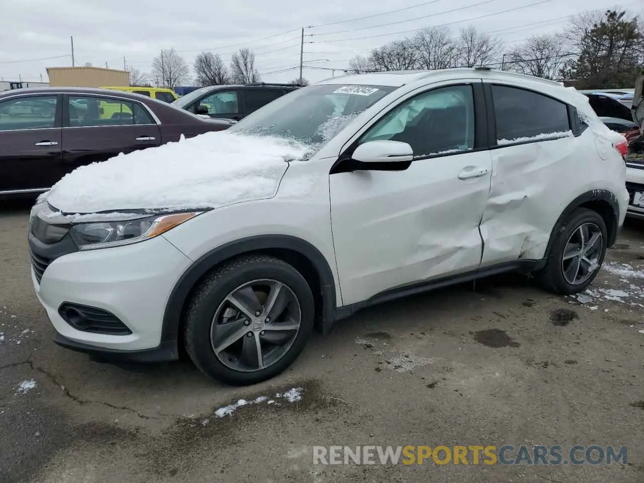 1 Photograph of a damaged car 3CZRU6H59NM731118 HONDA HR-V 2022