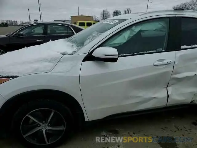 11 Photograph of a damaged car 3CZRU6H59NM731118 HONDA HR-V 2022
