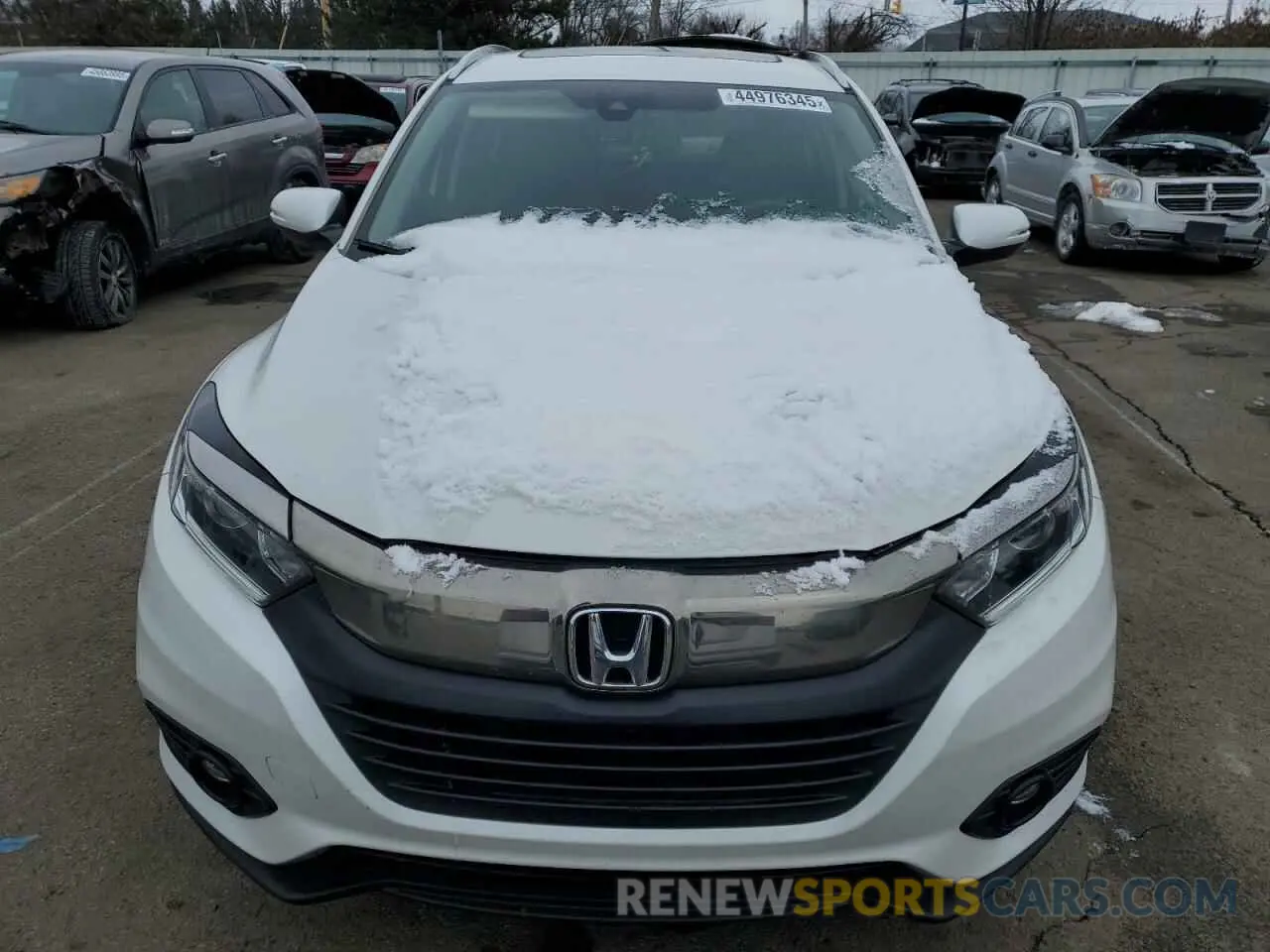 5 Photograph of a damaged car 3CZRU6H59NM731118 HONDA HR-V 2022