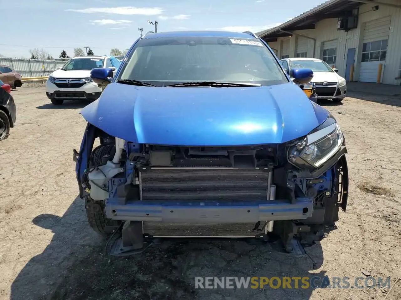 5 Photograph of a damaged car 3CZRU6H59NM743012 HONDA HR-V 2022