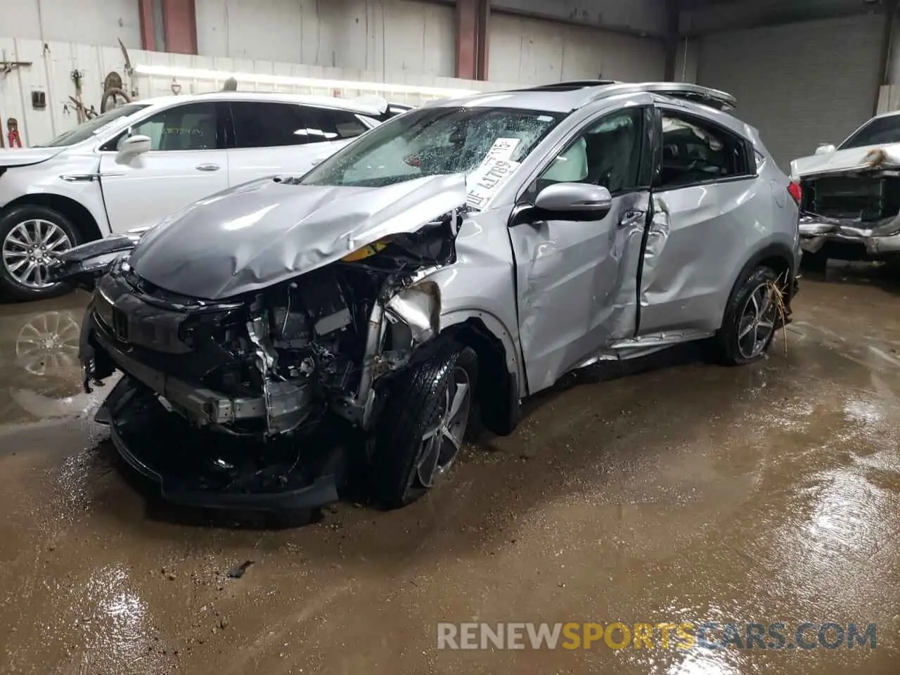 1 Photograph of a damaged car 3CZRU6H59NM743057 HONDA HR-V 2022