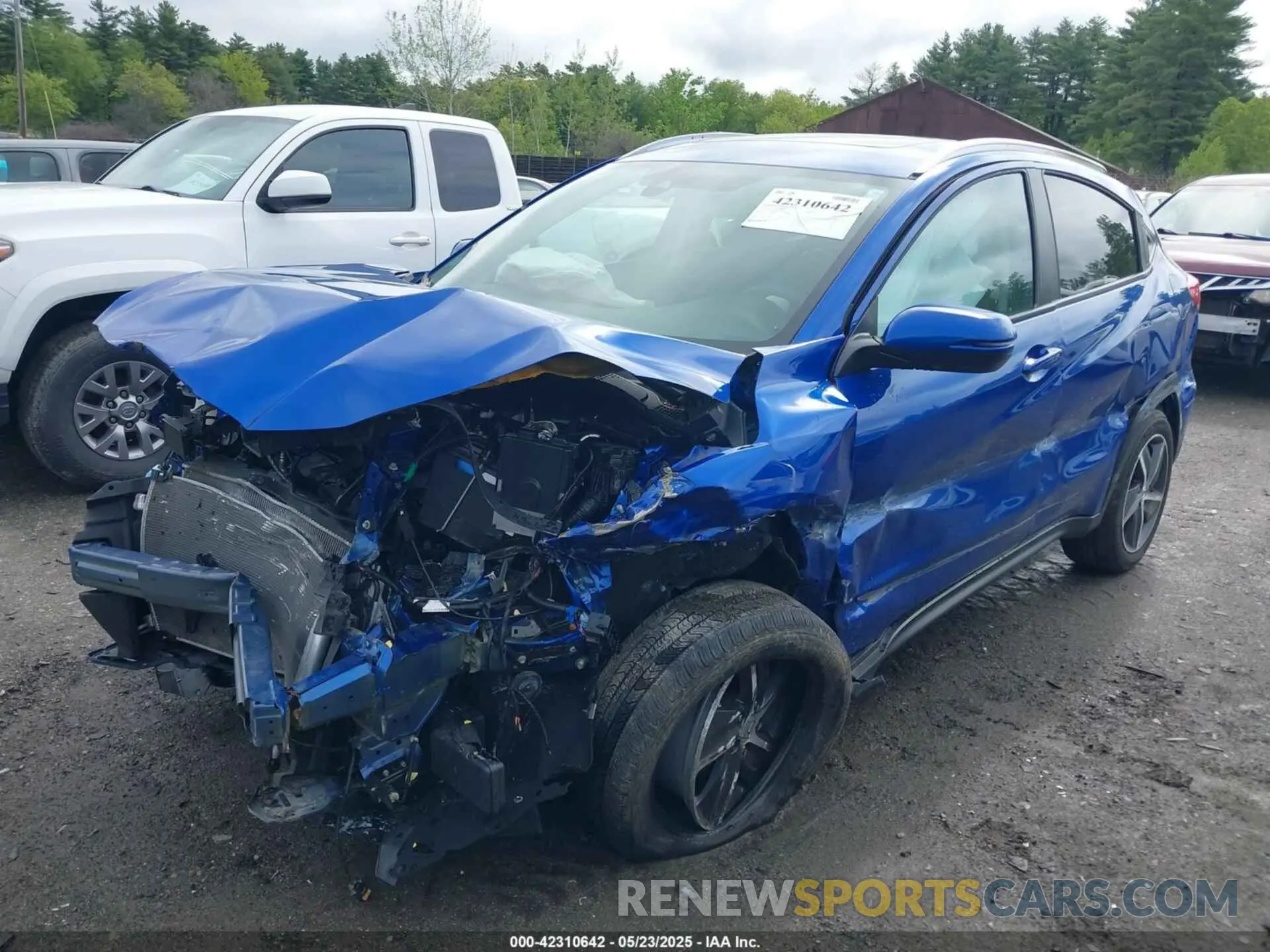2 Photograph of a damaged car 3CZRU6H59NM750767 HONDA HR-V 2022
