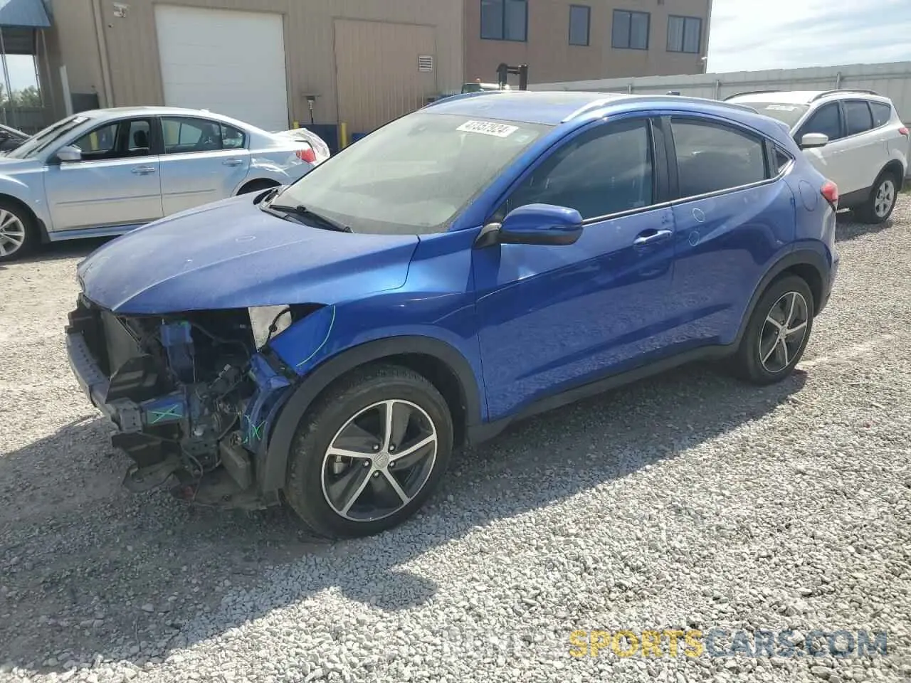 1 Photograph of a damaged car 3CZRU6H59NM764443 HONDA HR-V 2022