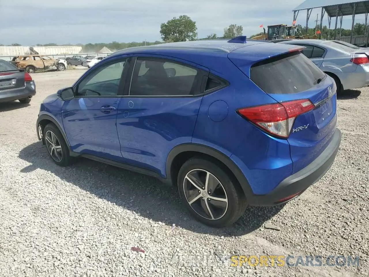2 Photograph of a damaged car 3CZRU6H59NM764443 HONDA HR-V 2022