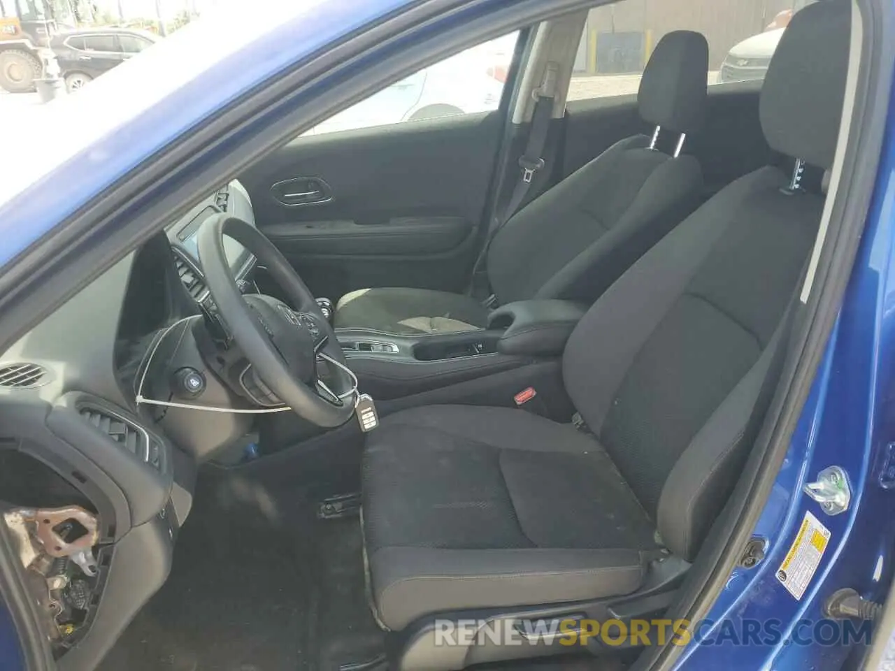 7 Photograph of a damaged car 3CZRU6H59NM764443 HONDA HR-V 2022