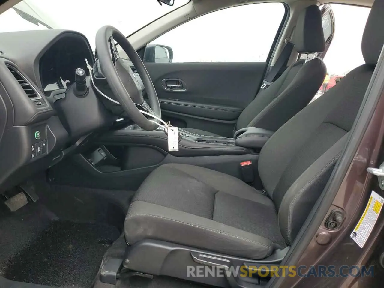 7 Photograph of a damaged car 3CZRU6H5XNM721391 HONDA HR-V 2022