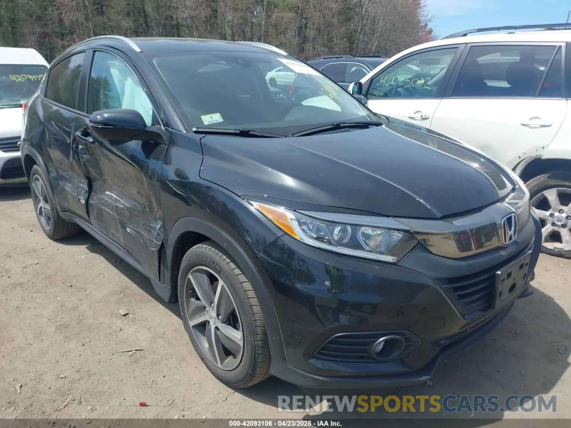 1 Photograph of a damaged car 3CZRU6H5XNM724887 HONDA HR-V 2022