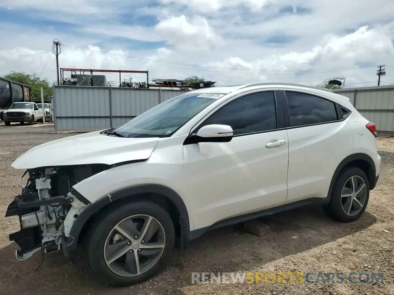 1 Photograph of a damaged car 3CZRU6H5XNM754794 HONDA HR-V 2022
