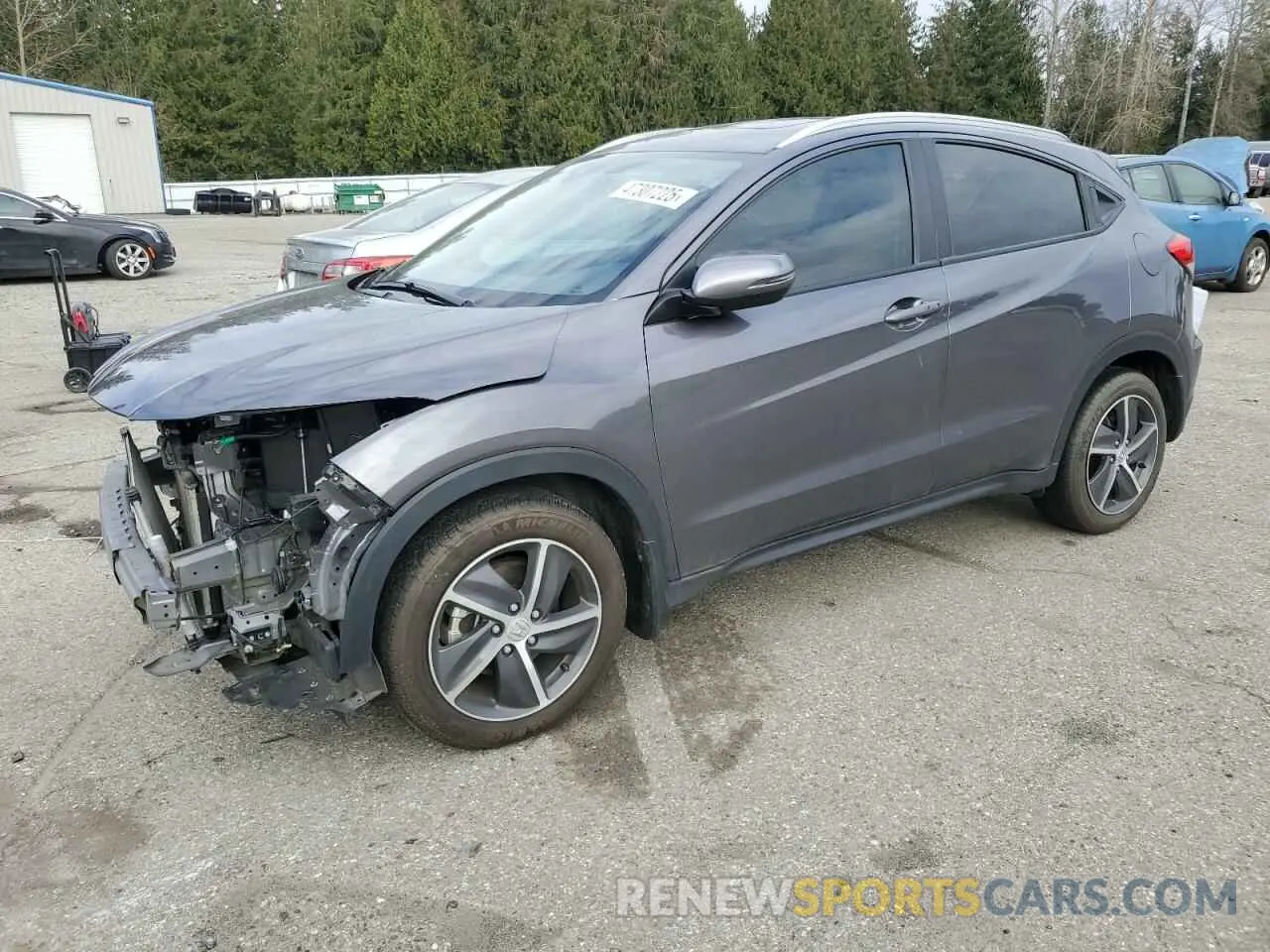 1 Photograph of a damaged car 3CZRU6H5XNM764385 HONDA HR-V 2022