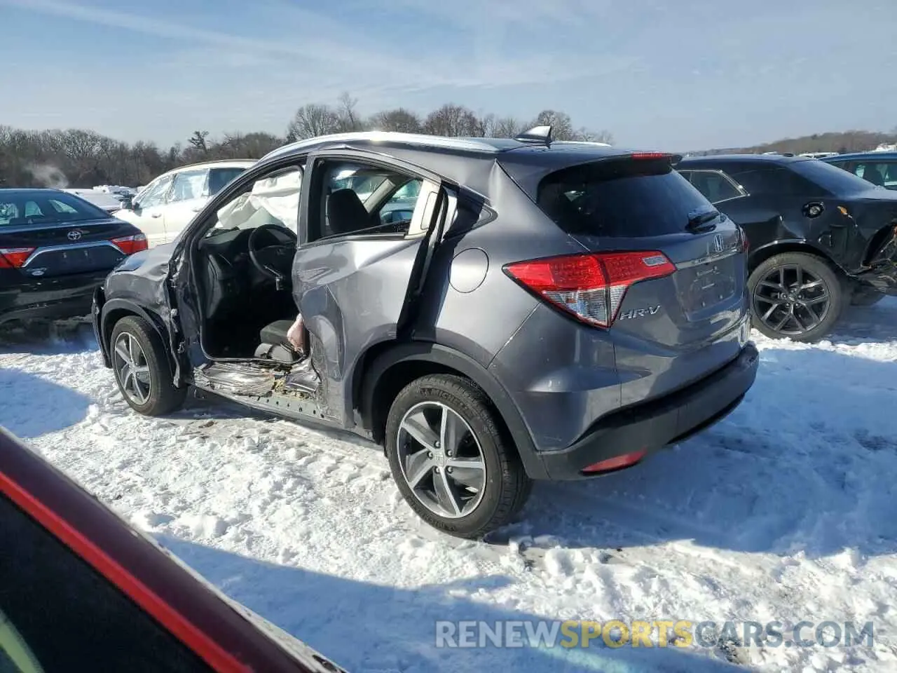 2 Photograph of a damaged car 3CZRU6H5XNM775421 HONDA HR-V 2022