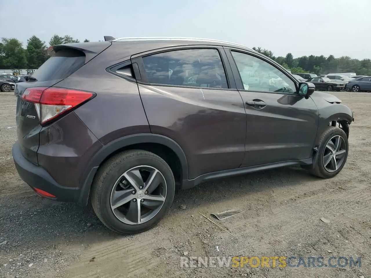 3 Photograph of a damaged car 3CZRU6H73NM731939 HONDA HR-V 2022