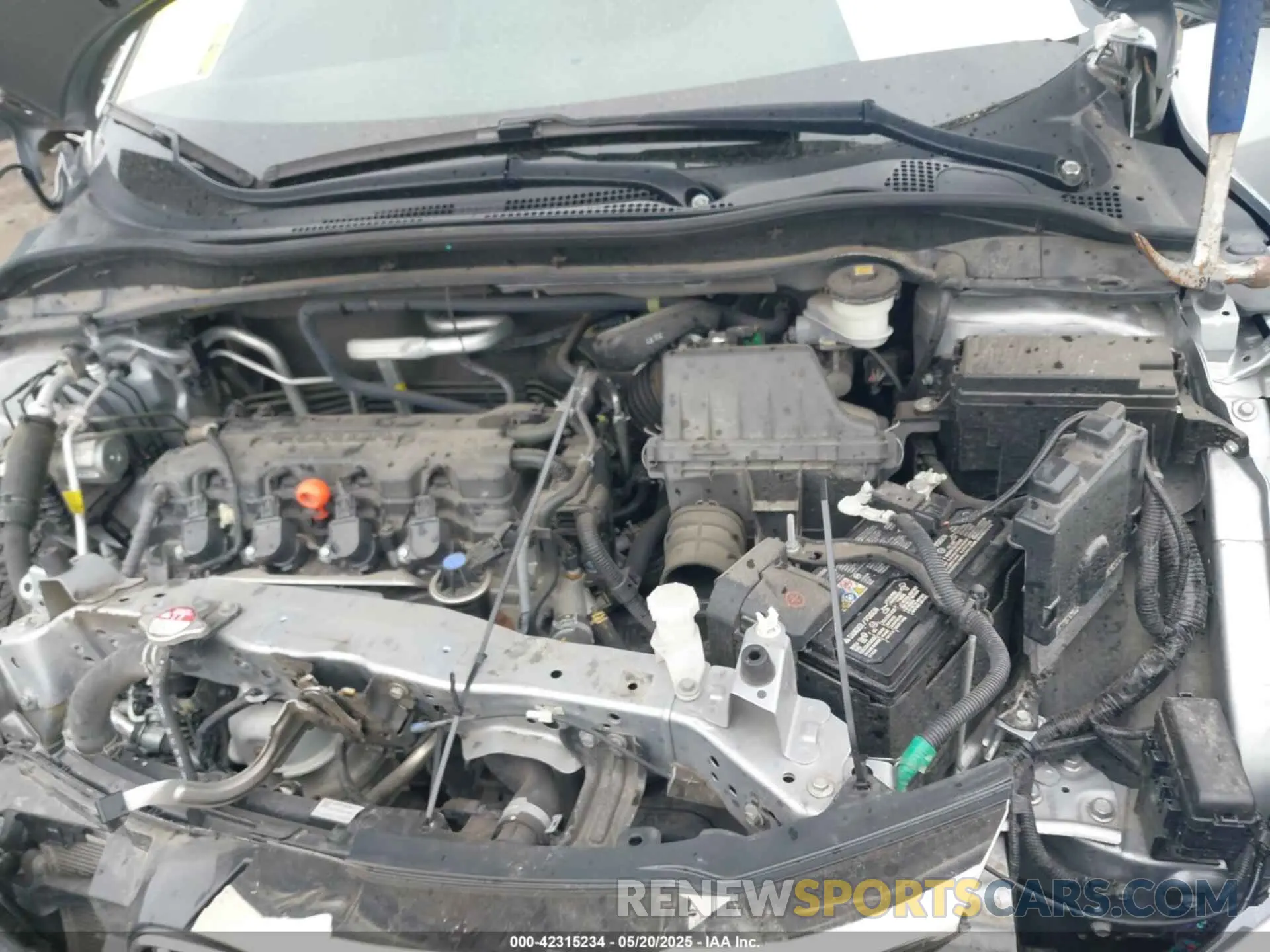 10 Photograph of a damaged car 3CZRU6H73NM747607 HONDA HR-V 2022