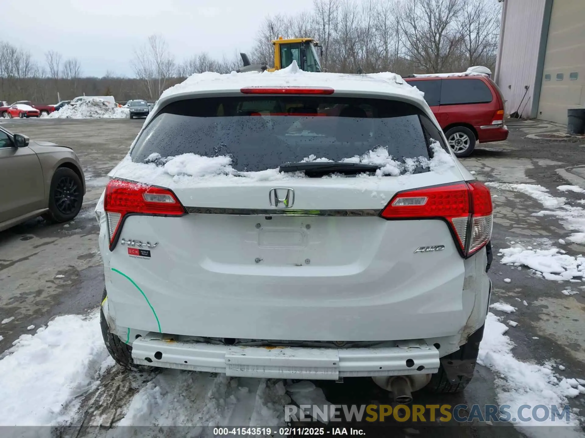 16 Photograph of a damaged car 3CZRU6H74NM725048 HONDA HR-V 2022