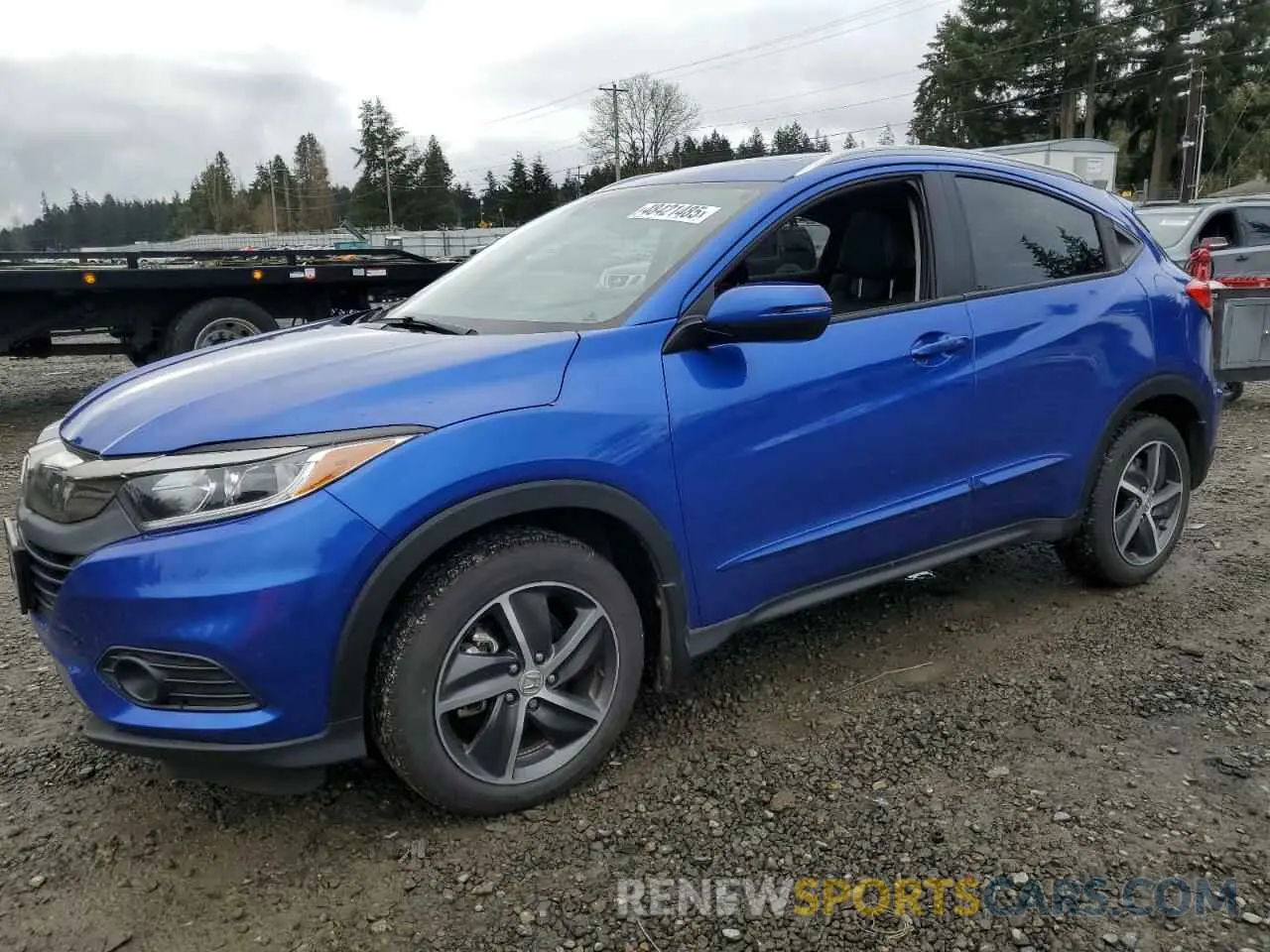 1 Photograph of a damaged car 3CZRU6H75NM713006 HONDA HR-V 2022