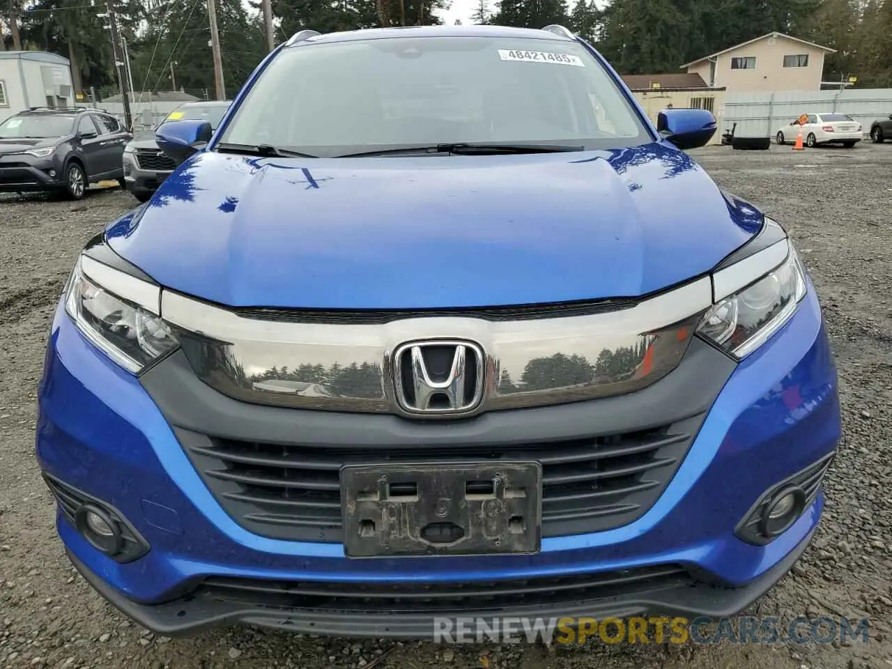 5 Photograph of a damaged car 3CZRU6H75NM713006 HONDA HR-V 2022