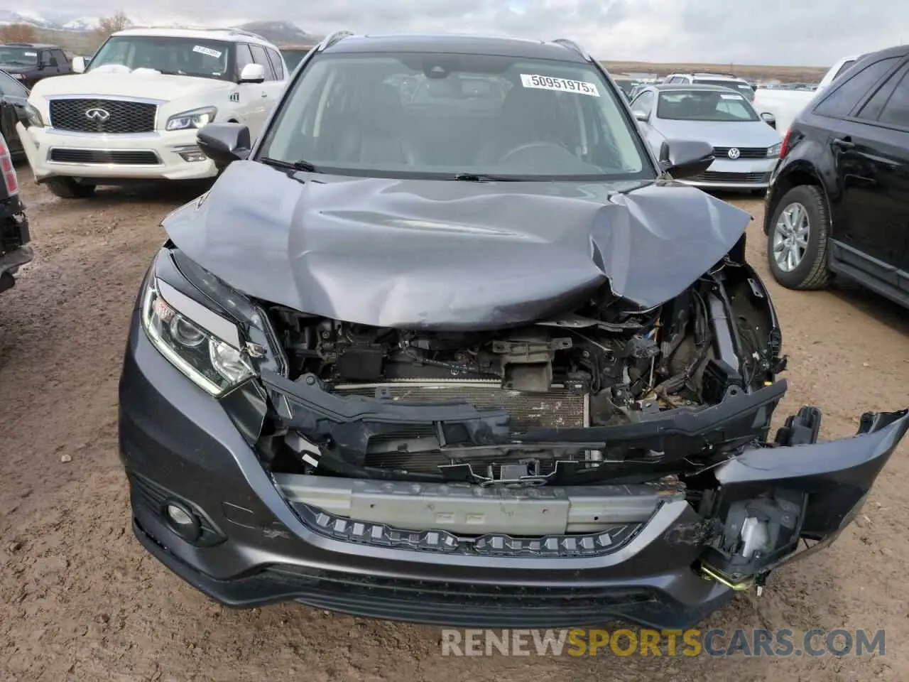 5 Photograph of a damaged car 3CZRU6H77NM731295 HONDA HR-V 2022