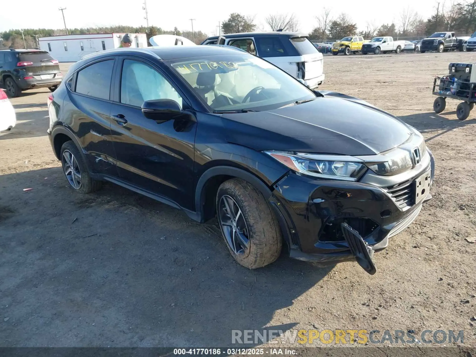 1 Photograph of a damaged car 3CZRU6H78NM700055 HONDA HR-V 2022