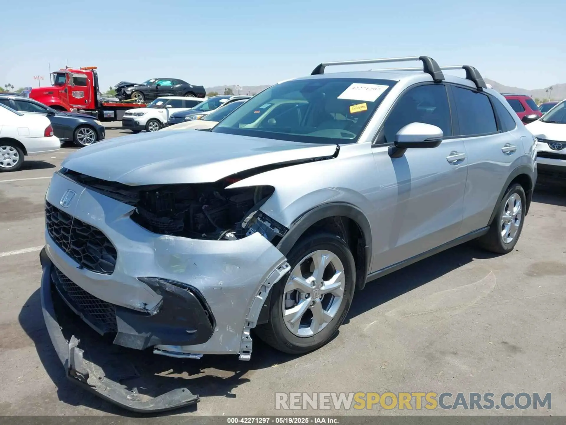6 Photograph of a damaged car 3CZRZ1H31PM702198 HONDA HR-V 2023
